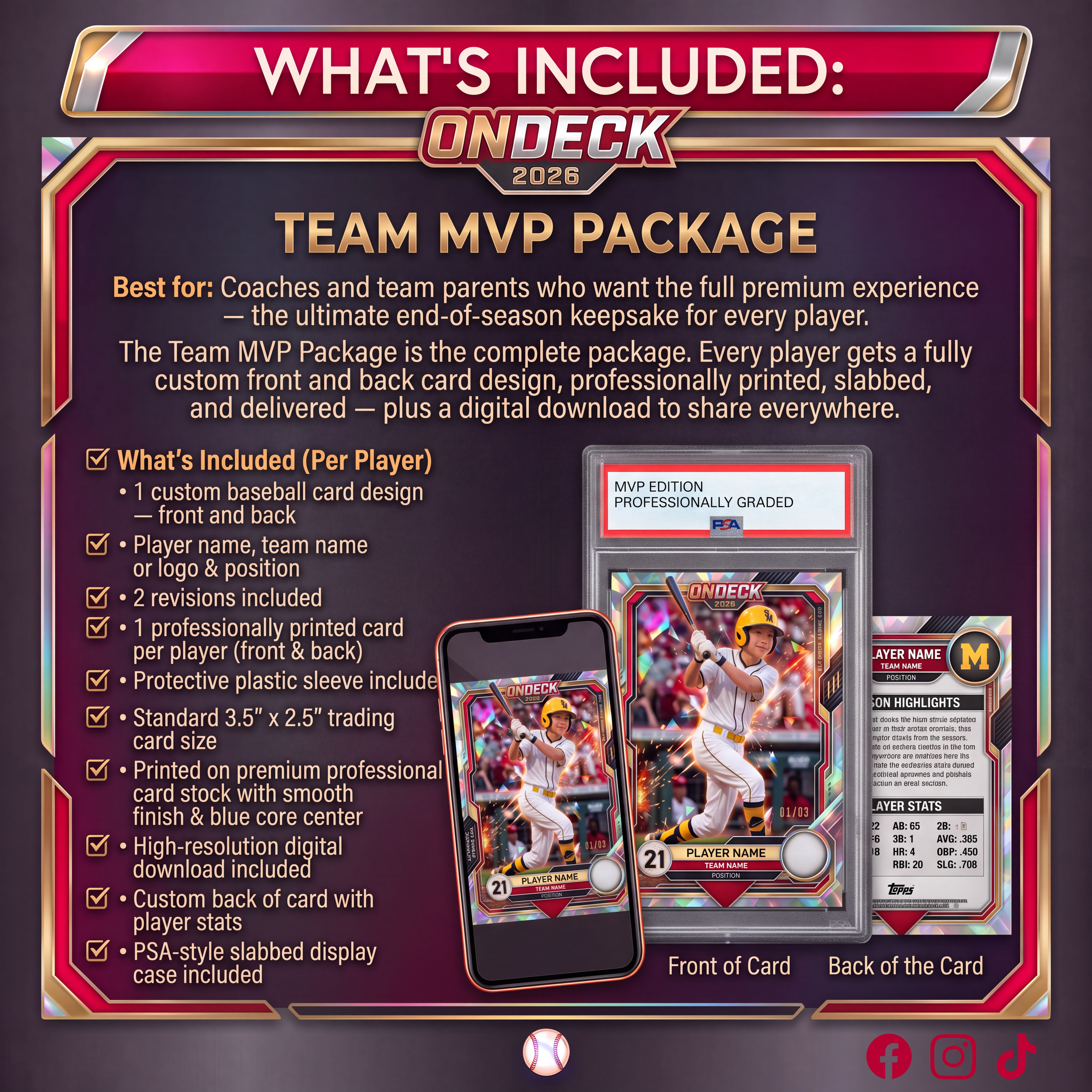 Team MVP Package